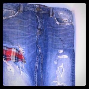 Culture jean suit jacket and pants japenese denim